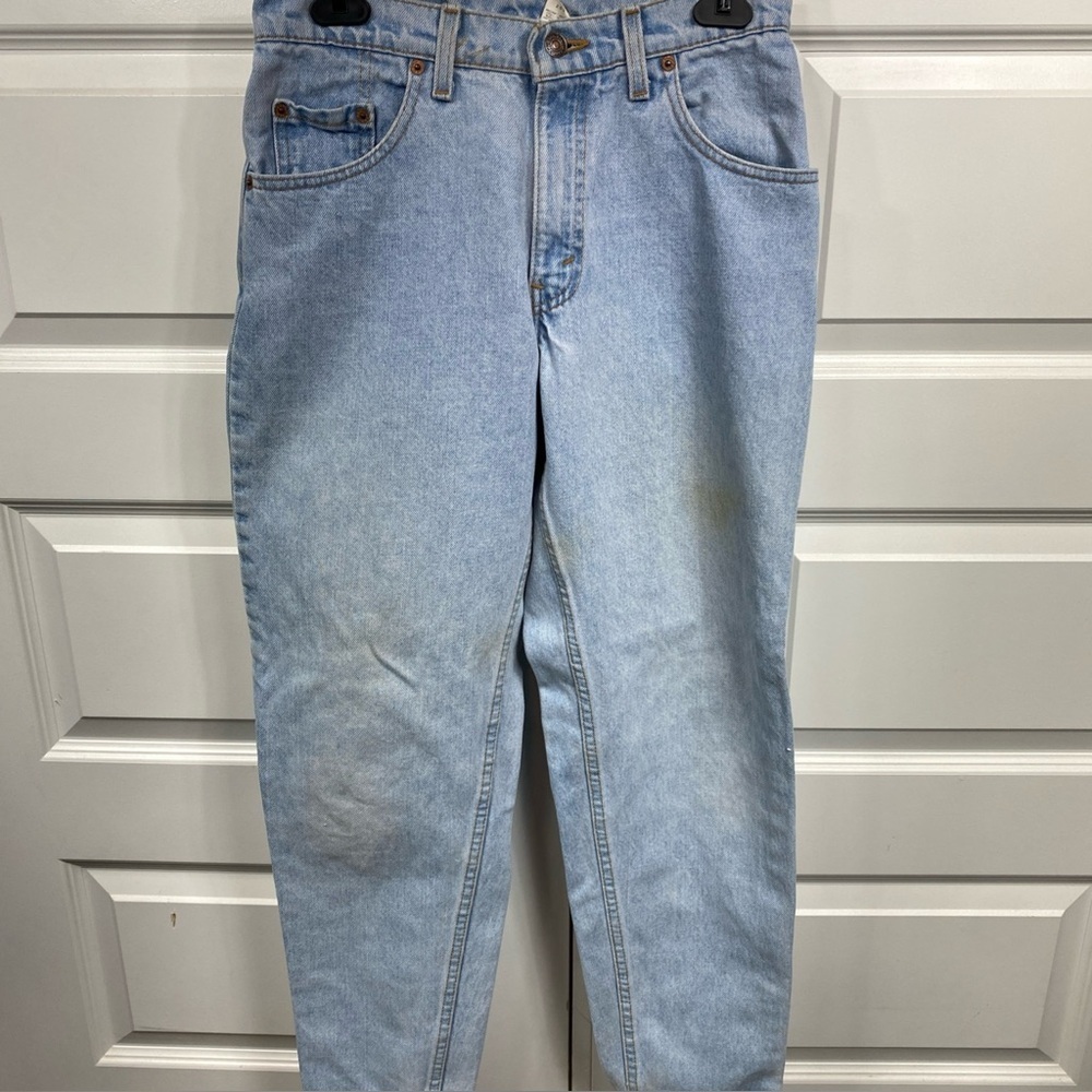 Vintage 90s Levis 560 Jeans Mens 29x30 Blue Denim Loose Fit Tapered Leg Retro VT